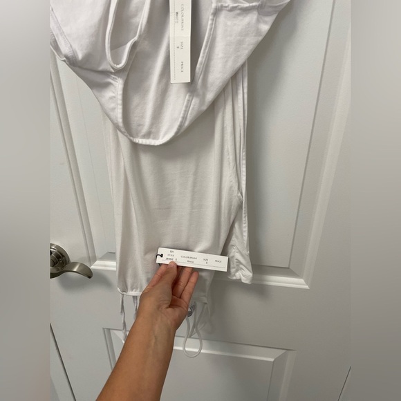 SMALL SIZE ZERO WHITE Indah Hale top and Jessie string pant in WHITE - Picture 12 of 14